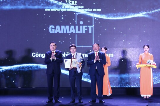 Gama Việt Nam đạt danh hiệu “Doanh nghiệp đạt chuẩn Văn hoá kinh doanh Việt Nam” năm 2022