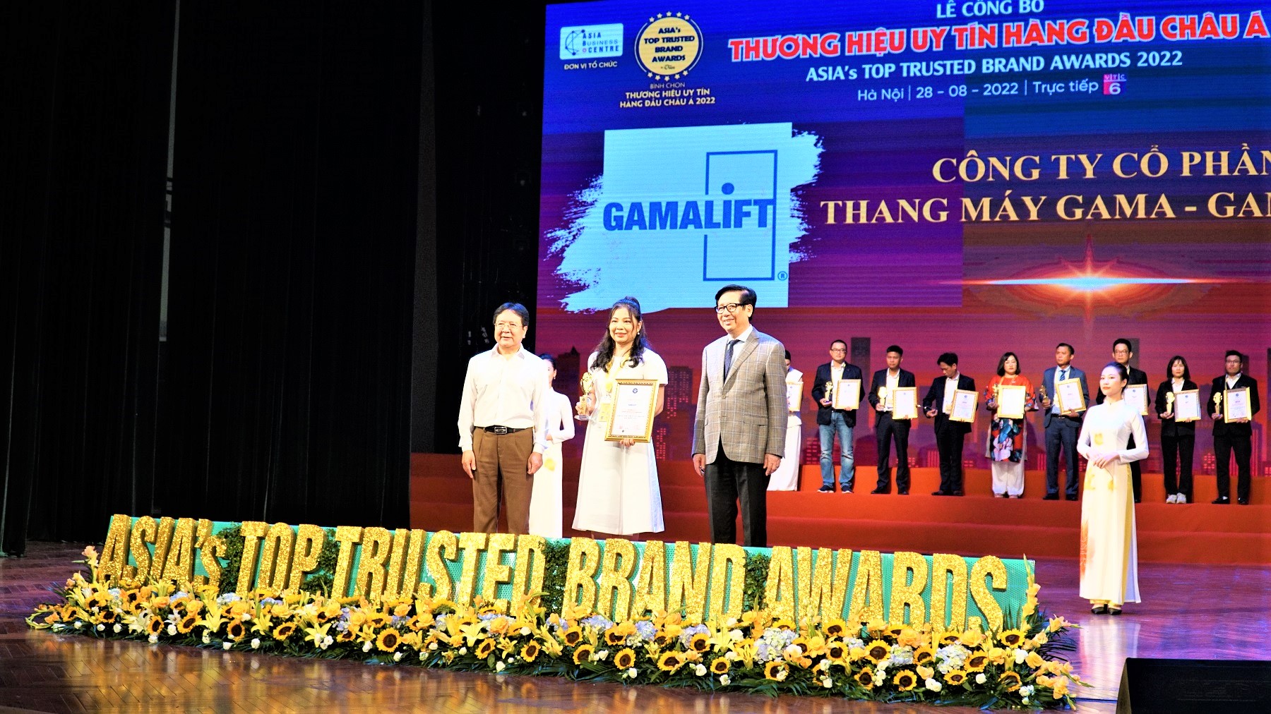 GamaLift được vinh danh là Top 10 “Thương hiệu Uy tín Hàng đầu Châu Á”