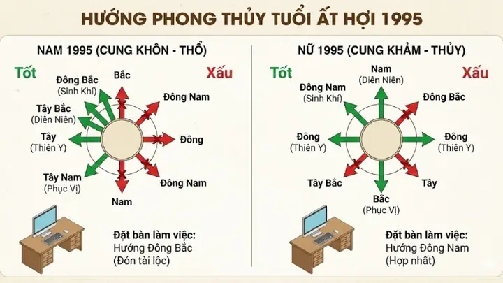 1995 Mệnh Gì? Giải Mã Tuổi Ất Hợi: Cung Mệnh, Phong Thủy & Hợp Tuổi