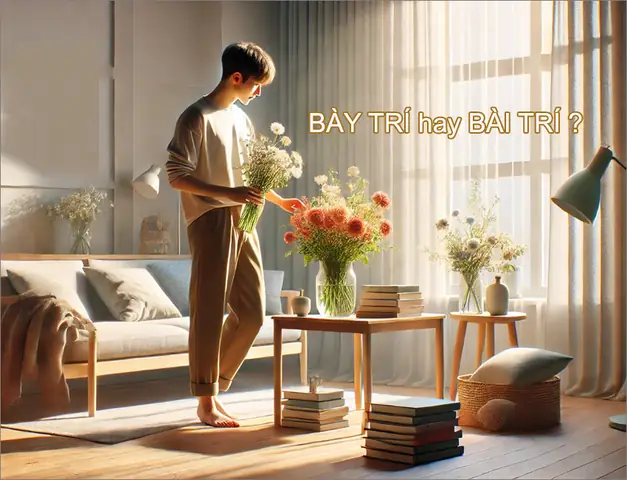 Bài Trí Hay Bày Trí: Đâu Là Cách Viết Đúng Chính Tả Và Ý Nghĩa?