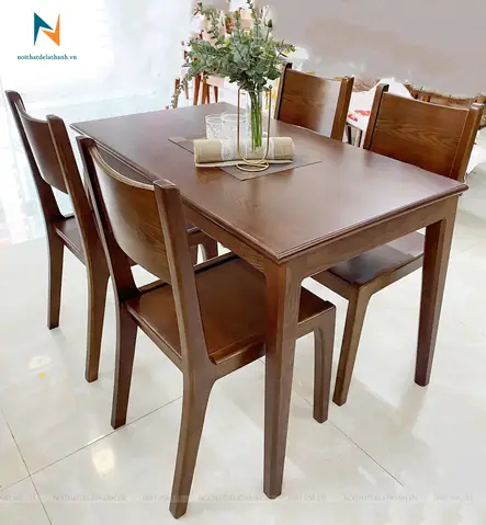 Top 10+ Mẫu Bàn Ăn Gỗ Giá Rẻ: Chọn Lựa Thông Minh Cho Mọi Gia Đình
