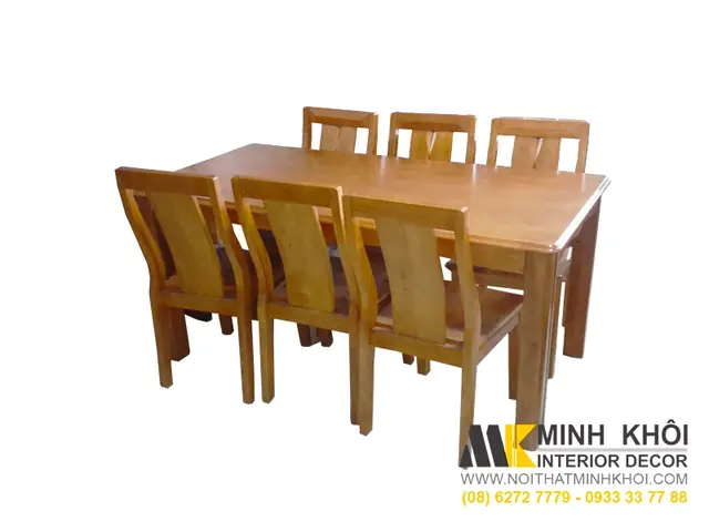 Bàn Ăn Hình Chữ Nhật: Mẫu Đẹp, Chất Liệu, Kích Thước Phù Hợp Cho Mọi Gia Đình