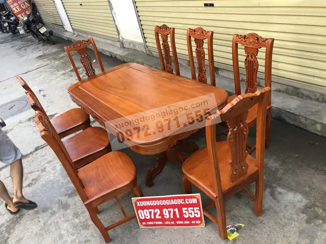 Bàn Ăn Hình Chữ Nhật: Mẫu Đẹp, Chất Liệu, Kích Thước Phù Hợp Cho Mọi Gia Đình