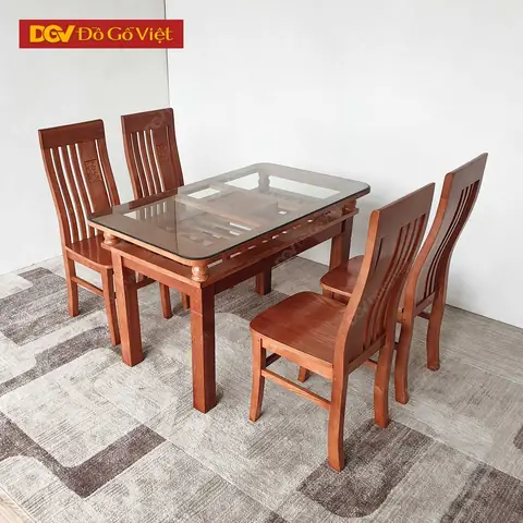Top 10 Mẫu Bàn Ăn Nhỏ 4 Ghế Đẹp, Hiện Đại & Giá Tốt Nhất