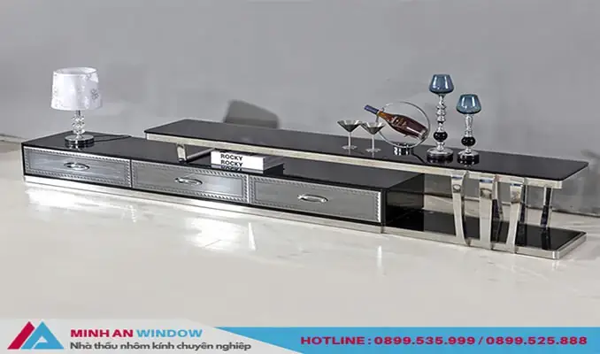 Kệ Tivi Kính Cường Lực: Mẫu Đẹp, Sang Trọng Và Bền Bỉ Cho Phòng Khách Hiện Đại