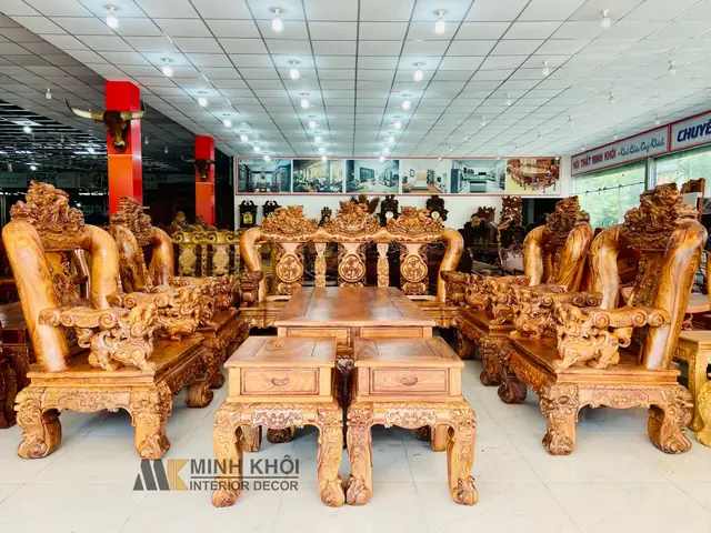 Bộ Bàn Ghế Gỗ Đắt Nhất Việt Nam: Khám Phá Những Kiệt Tác Sang Trọng Hàng Chục Tỷ Đồng
