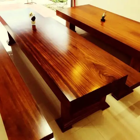 Bàn Ghế Gỗ Gõ Bông Lau Nguyên Khối: Đặc Điểm, Giá & Kinh Nghiệm Chọn Mua