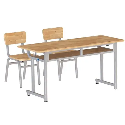 Bàn Ghế Gỗ Học Sinh Tiểu Học: Tiêu Chuẩn, Kích Thước & Mẫu Mã Đẹp