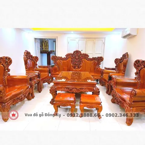 Bàn Ghế Gỗ Tân Cổ Điển: Chọn Mẫu Sang Trọng, Đẹp & Cao Cấp