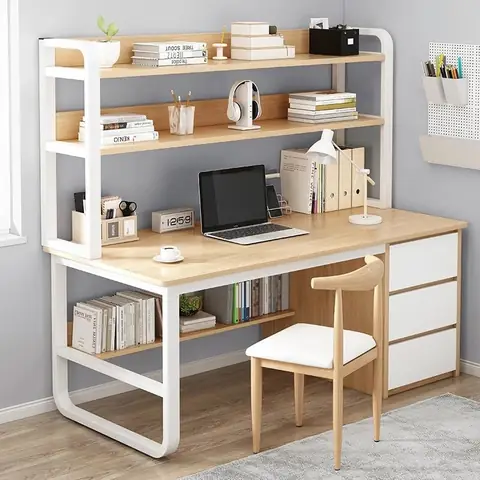 Bàn Học Khung Sắt Mặt Gỗ: Mẫu Đẹp, Bền, Giá Tốt Nhất