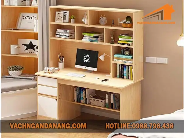 Bàn Học Liền Giá Sách Đà Nẵng: Mẫu Đẹp, Giá Tốt & Địa Chỉ Mua Uy Tín