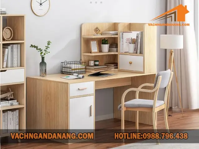 Bàn Học Liền Giá Sách Đà Nẵng: Mẫu Đẹp, Giá Tốt & Địa Chỉ Mua Uy Tín