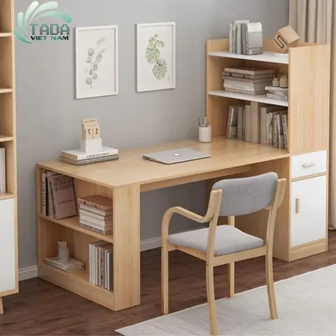 Top 25+ Mẫu Bàn Học Liền Kệ Sách Tphcm: Giá Rẻ, Bền Đẹp & Tối Ưu Không Gian