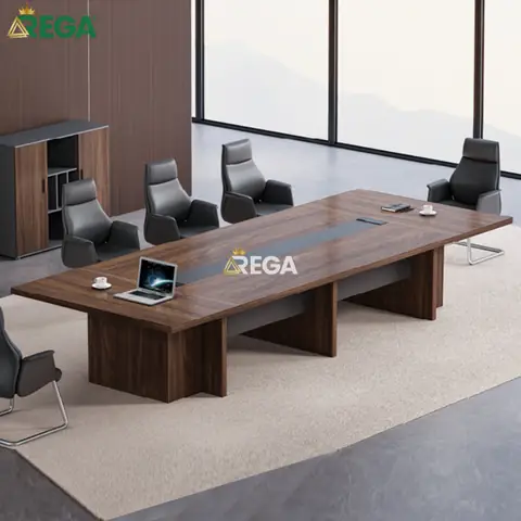 Bàn Họp Gỗ Cao Cấp: Chọn Chất Liệu, Kiểu Dáng Sang Trọng & Địa Chỉ Mua Uy Tín