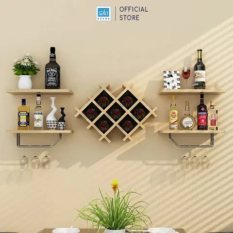 Bán Kệ Rượu Treo Tường: Mẫu Đẹp, Giá Tốt & Hướng Dẫn Lựa Chọn
