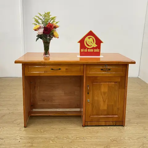 Bàn Làm Việc Gỗ: Mẫu Mã, Chất Liệu & Lưu Ý Chọn Mua Tốt Nhất