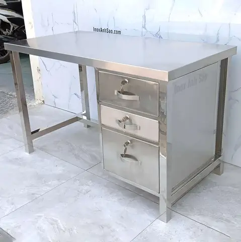 Bàn Làm Việc Inox: Ưu Điểm, Loại Phổ Biến & Kinh Nghiệm Chọn Mua Thông Minh Bàn Làm Việc Inox: Ưu Điểm, Loại Phổ Biến & Kinh Nghiệm Chọn Mua Thông Minh