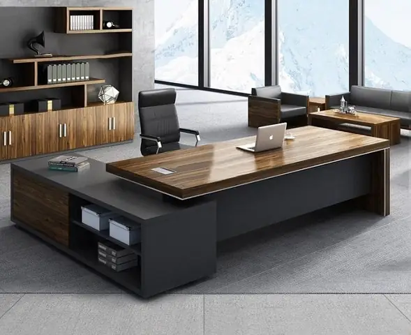 Bàn Giám Đốc Cao Cấp: 100+ Mẫu Đẹp, Hiện Đại & Kinh Nghiệm Chọn Lựa