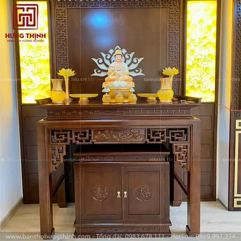 Bàn Thờ Đẹp Hòa Phát: Mẫu Mã, Địa Chỉ Mua Uy Tín Và Lưu Ý Phong Thủy