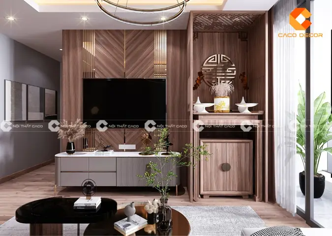 Bàn Thờ Kết Hợp Tủ: Giải Pháp Tối Ưu Không Gian Sống Hiện Đại & Bố Trí Chuẩn Phong Thủy