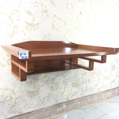 Bàn Thờ Gỗ Gõ Đỏ Treo Tường: Mẫu Mã, Kích Thước Và Lưu Ý Chọn Mua