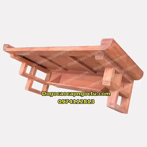 Bàn Thờ Gỗ Gõ Đỏ Treo Tường: Mẫu Mã, Kích Thước Và Lưu Ý Chọn Mua