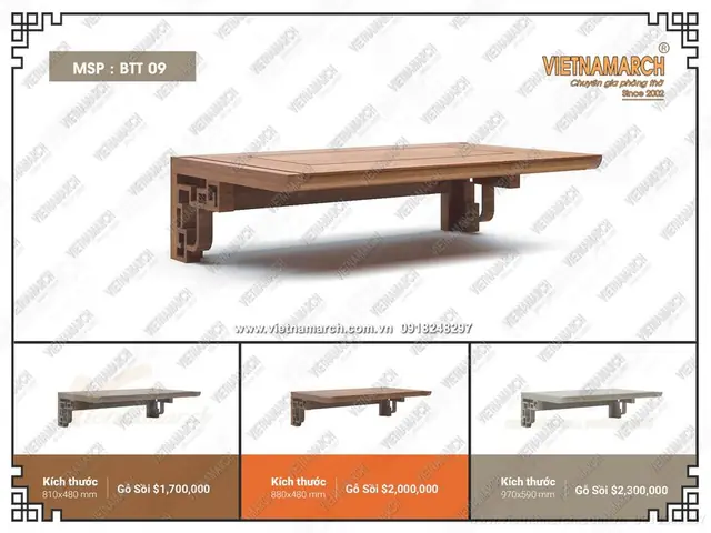 Bàn Thờ Treo Tường Thông Minh: Lựa Chọn Tối Ưu Cho Không Gian Sống Hiện Đại Bàn Thờ Treo Tường Thông Minh: Lựa Chọn Tối Ưu Cho Không Gian Sống Hiện Đại