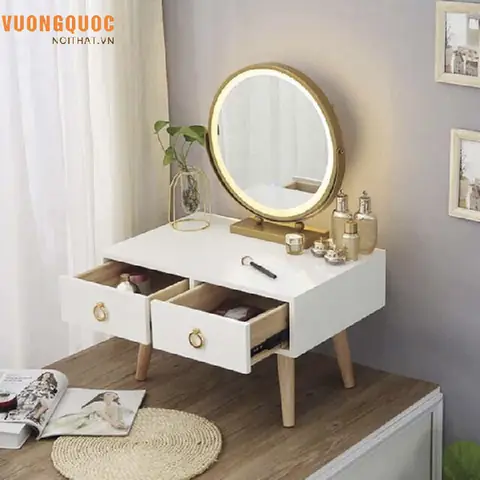 Bàn Trang Điểm Loại Thấp: Mẫu Đẹp, Giá Rẻ & Kinh Nghiệm Chọn Mua