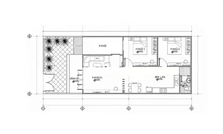 Bản Vẽ Cad Nhà 5x12m: Tổng Hợp Mẫu Thiết Kế & Hướng Dẫn Tối Ưu