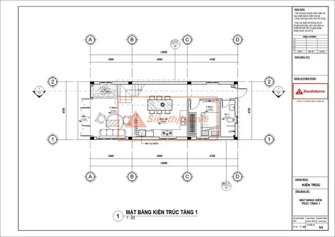 Bản Vẽ Cad Nhà 5x12m: Tổng Hợp Mẫu Thiết Kế & Hướng Dẫn Tối Ưu