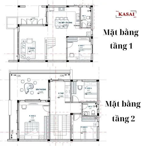 50+ Mẫu Bản Vẽ Nhà 2 Tầng Chữ L Đẹp, Tiện Nghi & Bố Trí Tối Ưu
