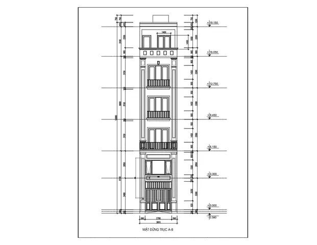 Bản Vẽ Nhà 5 Tầng: Mẫu Thiết Kế, Hồ Sơ Chi Tiết & Kinh Nghiệm Chọn Lọc Miễn Phí
