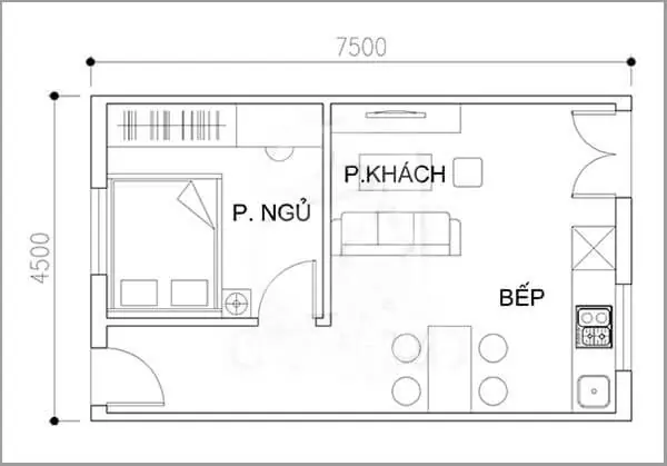 Bản Vẽ Nhà Cấp 4 Dưới 200 Triệu: Mẫu Đẹp, Tối Ưu Chi Phí & Công Năng Bản Vẽ Nhà Cấp 4 Dưới 200 Triệu: Mẫu Đẹp, Tối Ưu Chi Phí & Công Năng