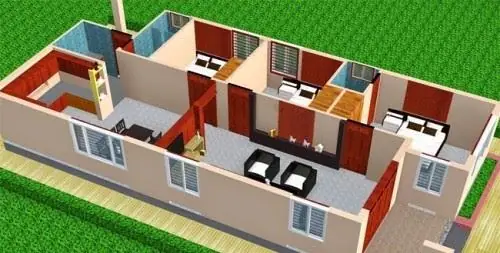 Bản Vẽ Nhà Cấp 4 Dưới 200 Triệu: Mẫu Đẹp, Tối Ưu Chi Phí & Công Năng Bản Vẽ Nhà Cấp 4 Dưới 200 Triệu: Mẫu Đẹp, Tối Ưu Chi Phí & Công Năng