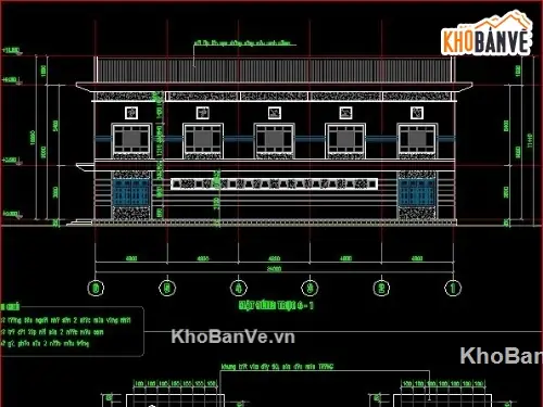 Bản Vẽ Nhà Đa Năng Trường Học: Tiêu Chuẩn Thiết Kế & Mẫu Cad Chi Tiết