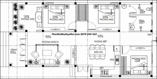 Bản Vẽ Nhà Mái Lệch: 111+ Mẫu Đẹp, Độc Đáo & Xu Hướng 2025