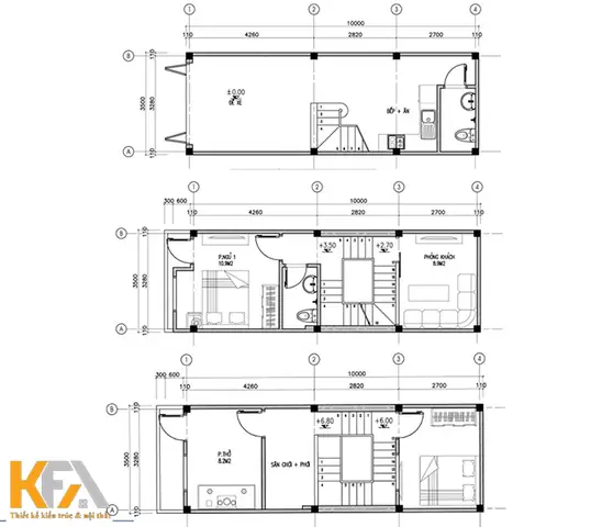Bản Vẽ Thiết Kế Nhà Ống 4x9m: Mẫu Đẹp, Tối Ưu Không Gian & Kinh Nghiệm Chọn Lọc
