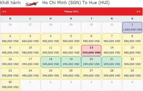 Bảng Giá Vé Máy Bay Tháng 9: Săn Vé Rẻ & Cập Nhật Ưu Đãi Mới Nhất