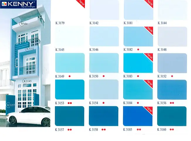 Top Bảng Màu Sơn Nhà Đẹp Nhất: Xu Hướng 2025 & Cách Phối Màu Chuẩn
