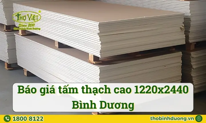 Báo Giá Tấm Thạch Cao Mới Nhất 2024: Chi Tiết Từng Loại & Quy Cách