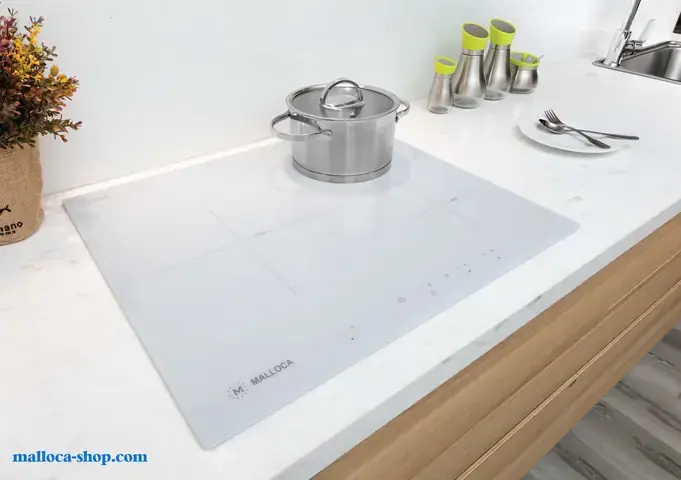Bếp Điện Từ Màu Trắng: Lựa Chọn Tinh Tế Cho Gian Bếp Hiện Đại & Lưu Ý Khi Mua