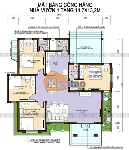 Mẫu Biệt Thự 1 Tầng 4 Phòng Ngủ Đẹp: Thiết Kế, Xu Hướng & Lợi Ích