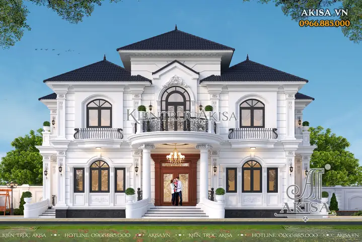 199+ Mẫu Biệt Thự Cổ Điển 2 Tầng Đẹp, Sang Trọng Nhất 2024
