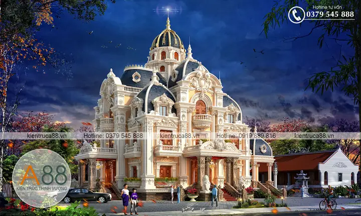 Biệt Thự Cổ Điển Pháp: Đặc Trưng Kiến Trúc & Mẫu Thiết Kế Ấn Tượng