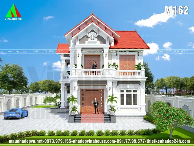 99+ Mẫu Biệt Thự 2 Tầng Mái Thái Đẹp Đẳng Cấp & Sang Trọng 2026