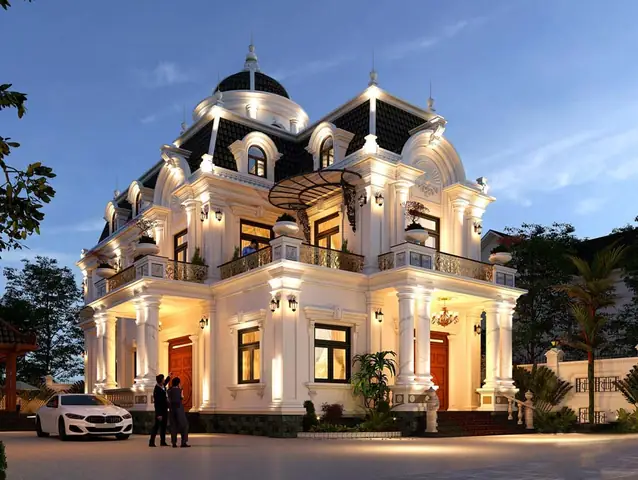 150+ Mẫu Thiết Kế Biệt Thự Phong Cách Pháp Sang Trọng & Ấn Tượng Nhất 2026 150+ Mẫu Thiết Kế Biệt Thự Phong Cách Pháp Sang Trọng & Ấn Tượng Nhất 2026