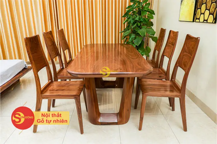 Bộ Bàn Ăn 6 Ghế Gỗ Óc Chó: Chọn Mẫu Đẹp, Bền Bỉ, Giá Tốt