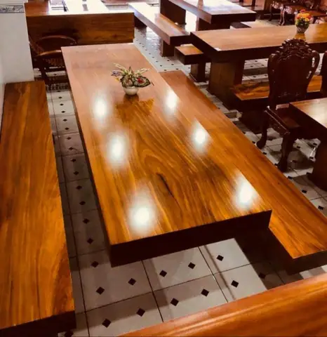 Bộ Bàn Ghế Gỗ 3 Tấm Nguyên Khối: Hướng Dẫn Chọn Mua & Chiêm Ngưỡng Các Mẫu Đẹp