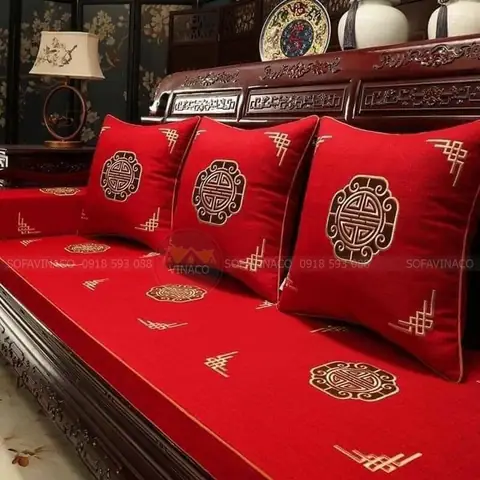 Đệm Ghế Gỗ Phòng Khách: Mẫu Đẹp, Giá Tốt, Theo Kích Thước Yêu Cầu