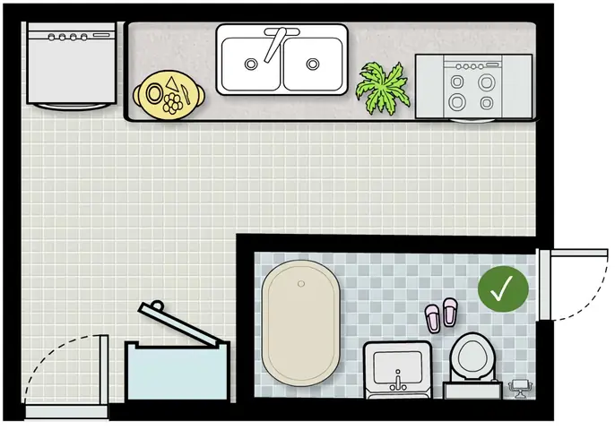Bố Trí Nhà Vệ Sinh Và Bếp: Hướng Dẫn Chuẩn Phong Thủy & Khoa Học